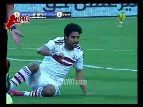 هدف الزمالك الاول في الحدود لمحمد ابراهيم