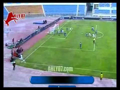 الزمالك يتقدم على القناة بهدف واحد احمد علي