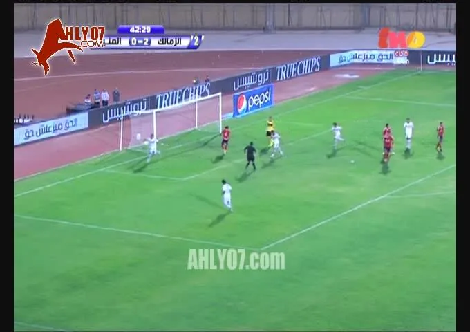 هدف الزمالك الثالث في فريق المنيا 