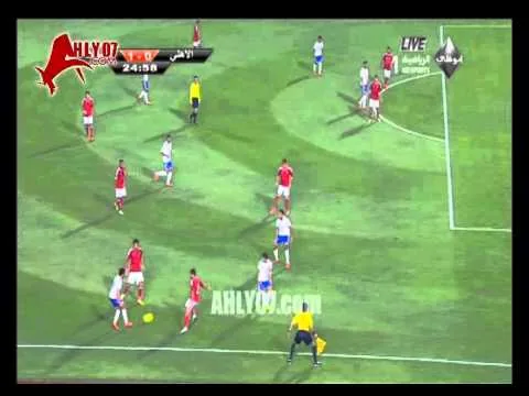 هدف سموحة الأول في الأهلي مقابل 0 في بطولة كأس مصر الدور قبل النهائي