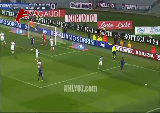  ملخص لمسات محمد صلاح فيورنتينا امام سامبدوريا 4 ابريل 2015 