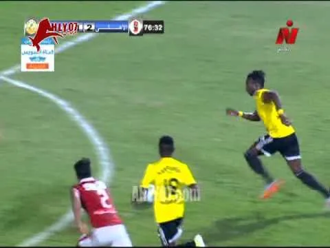 هدف وادي دجلة الأول في الأهلي مقابل 2 في 2 يوليو 2015