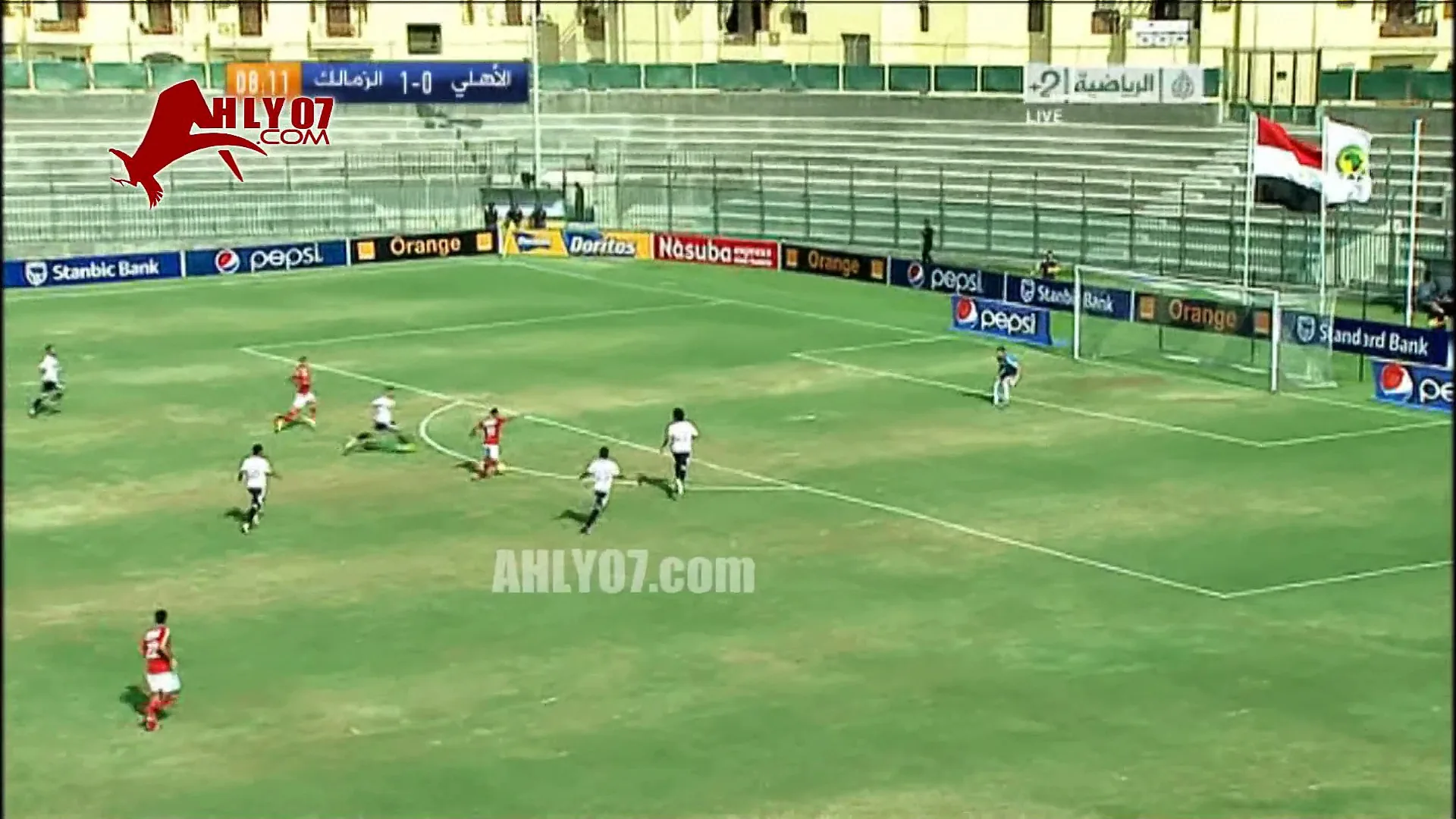 هدف الأهلي الأول في الزمالك مقابل 1 وليد سليمان افريقيا 15 سبتمبر 2013