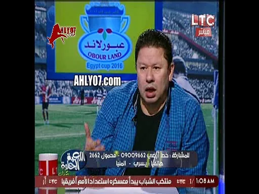 شاهد خالد الغندور يصرخ وينفعل على الهواء انا مش ملاكي مرتضى منصور