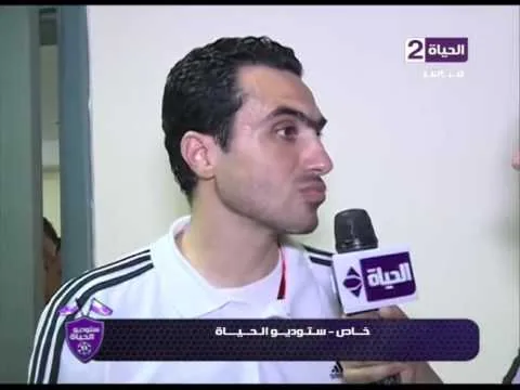 شاهد أول ظهور لحكم لقاء الأهلي والمقاولون العرب طارق سامي يكشف فيه اسباب طرد ثنائي المقاولون