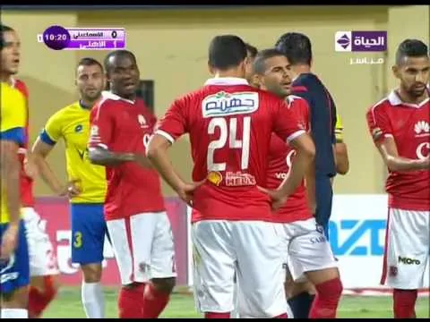 أهداف فوز الأهلي 1 مقابل 0 الإسماعيلي لرمضان صبحي و وليد سليمان - الدوري 24 يونيو 2016