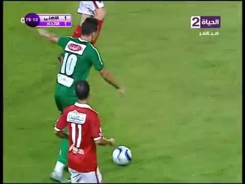 هدف الاتحاد السكندري الأول في الاهلي  مقابل 1 الدوري 3 يوليو 2016