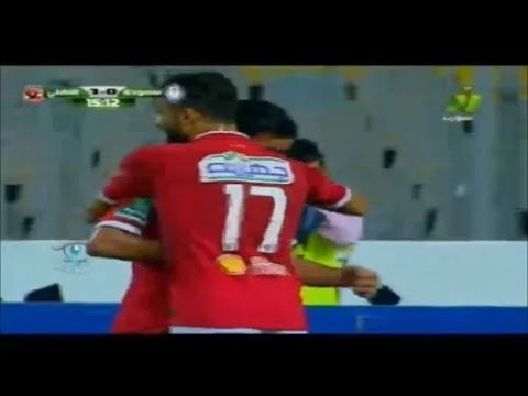 شاهد هدف عالمي لصالح جمعة يمنح الأهلي الهدف الأول في سموحة والتقدم مقابل 0 الدوري 16 يونيو 2017
