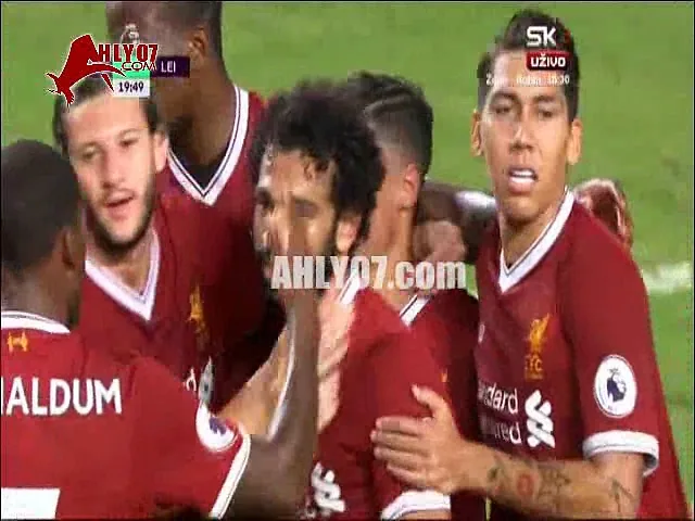 شاهد أهداف أول بطولة يحرزها محمد صلاح وديا مع ليفربول 2 ليستر سيتي 1 في هونج كونج